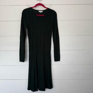 Calvin Klein Women’s Large Green Longsleeve Dress